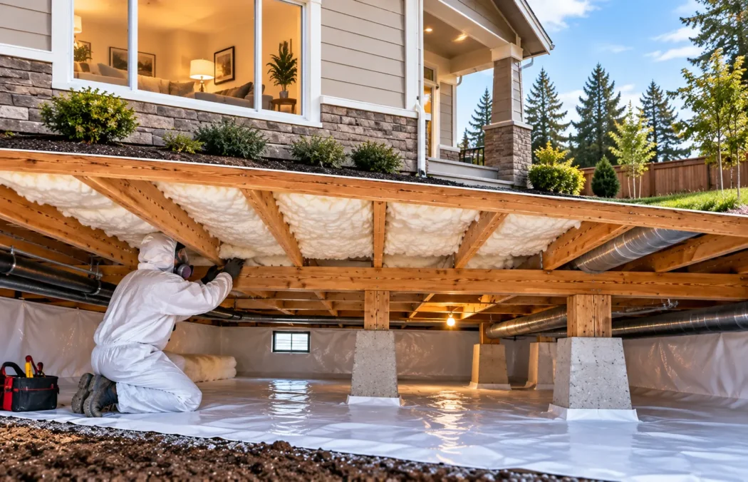 Crawl space insulation company in Red Deer