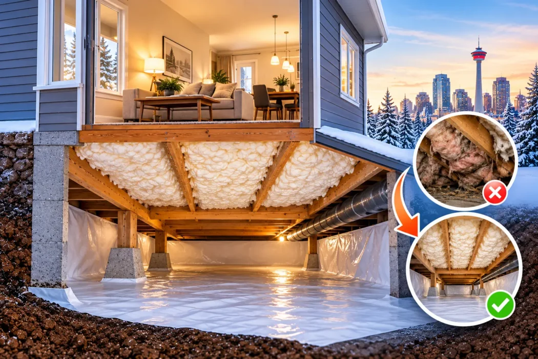 Licensed crawl space insulation company in Edmonton